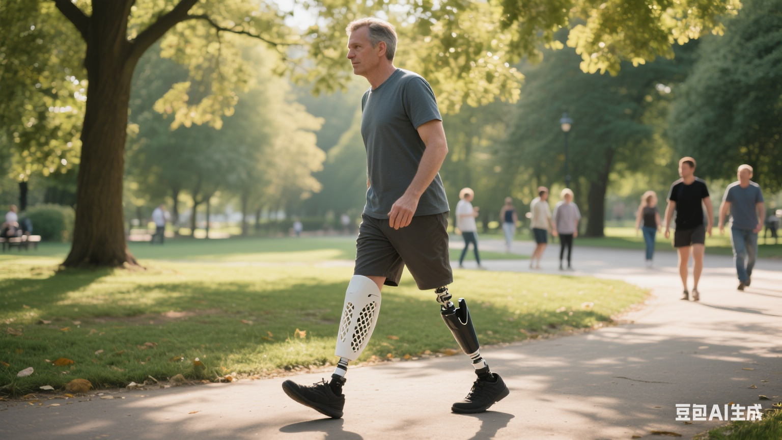 大腿假肢的技术革新