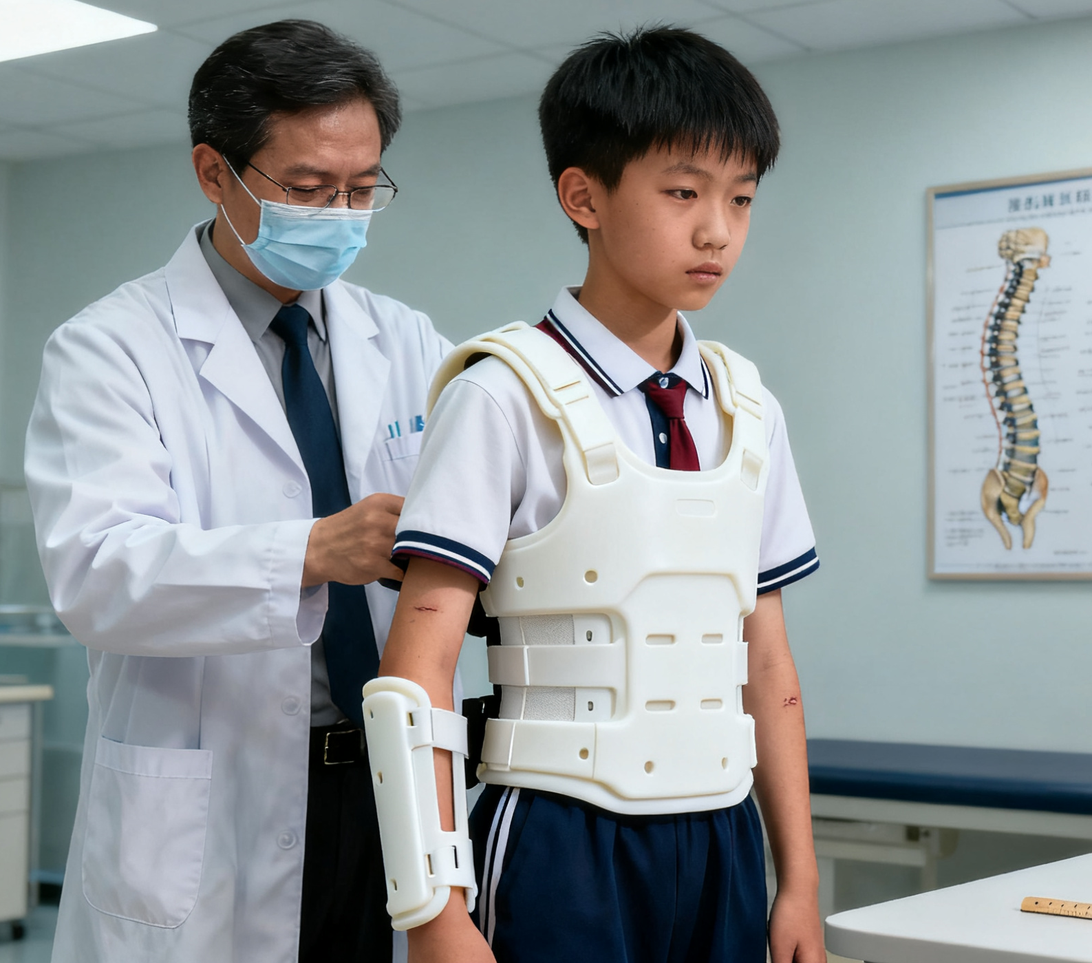 脊柱侧弯支具材料